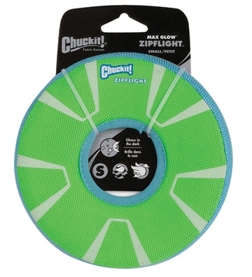 Chuckit Max Glow Zipflight Frisbee Leuchtet Im Dunkeln 21X2X21 CM