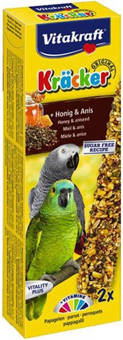 Vitakraft Papageienkräcker Honig 2 IN 1