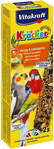 Vitakraft Cockatiel Cracker Honig 2 IN 1