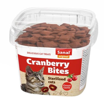 Sanal Katze Cranberry & Chickenbites Becher 75 GR