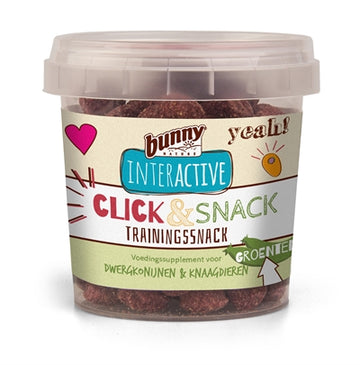 Bunny Nature Hase Natur Klick & Snack Training Snack Gemüse 30 GR