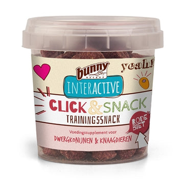 Bunny Nature Hase Natur Klick & Snack Training Snack Rübe 50 GR