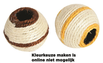 Zolux Sisal Ball Assorti 7X7X8 CM