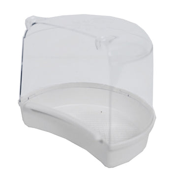 Boon Bohnenbadehaus Für Rundkäfige Weiss 15,5X12X13,5 CM