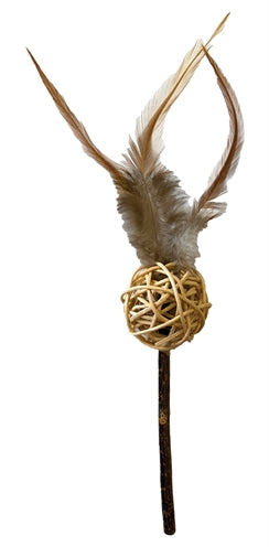 Croci Euphorie Katze Stange Matatabi Ball Mit Federn 11 CM