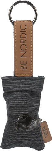 Trixie Be Nordic Hundekotbeutelspender O-Ring Schwarz MIT 20 SACKS