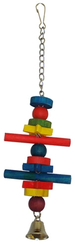 Happy Pet Fröhliche Mütze Vogel Spielzeug Sternschnuppe Holz 31X8X3 CM