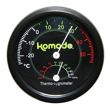Komodo / Hygrometer Analog 8 CM