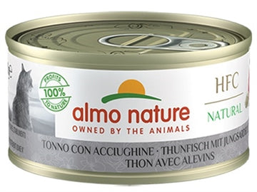 Almo Naturkatzen Thunfisch / Junge Felchen 24X70 GR