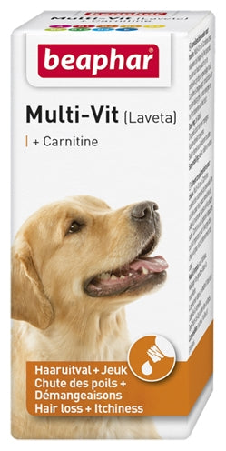 Beaphar Multi-Vit Laveta + Carnitin Hund