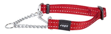 Rogz For Dogs Rogz Für Hunde Schlangenhalsband Rot 16 MMX32-44 CM