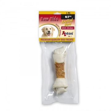 Antos Gedrückter Knopf Weisses Huhn 6-7 ZOLL 15-18 CM