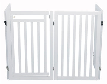 Trixie-Hundezaun Mit Weisser Tür 60-160 X 81 CM