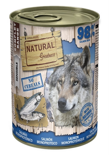Natural Greatness Rezept Für Monoproteischen Lachs Von Natürlicher Grösse 400 GR