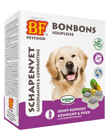 Biofood Biokost Schafsfett Maxi-Bonbons Geschmeidigkeit 40 ST