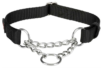 Trixie Halsband Hund Premium Choker Schwarz