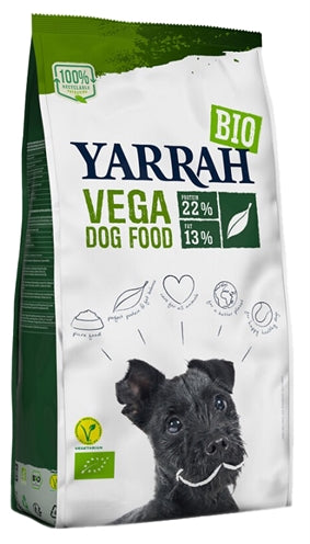 Yarrah Dog Organic Chunks Vega Baobab / Kokosnussöl 10 KG