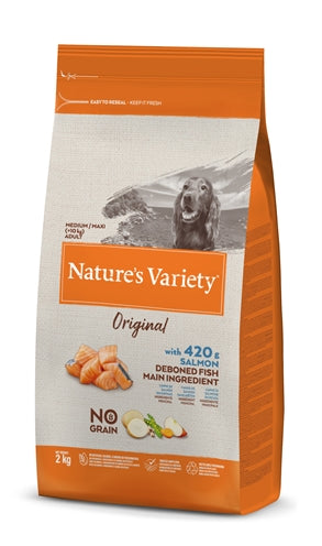 Natures Variety Original Erwachsene Medium / Maxi Lachs No Grain