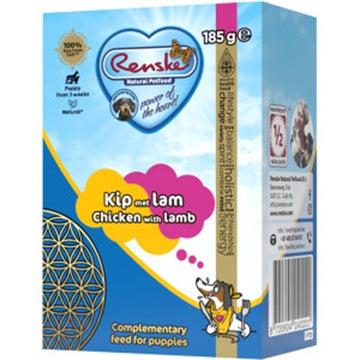 Renske Frisch Zubereitete Mahlzeit Welpe Lamm / Huhn 24X185 GR