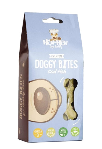 Hov-Hov Premium Doggy Bites Getreidefreies Kabeljaujoch 100 GR