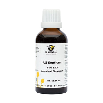 De Groene Os Alle Septischen Hund/Katze 50 ML