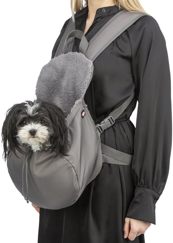 Trixie Hund Tasche Bauch Träger Molly Grau 25X17X38 CM