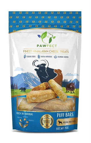 Pawfect Kauen Yak Käse Puff Riegel 70 GR