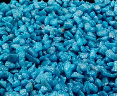 Aqua-Della Glamour-Stein Indischblau 6-9 MM 2KG