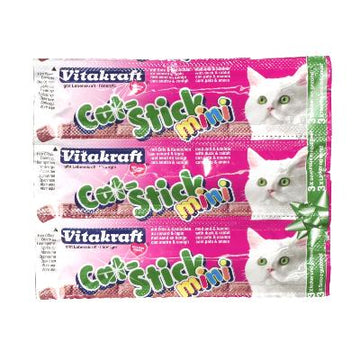 Vitakraft Cat-Stick Mini Ente Mit Kaninchen 3 ST