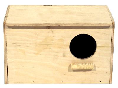 Markenlos Liebesvogelblock Lang 33X14X14 CM