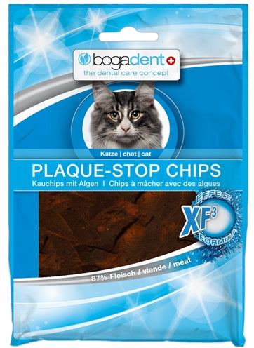 Bogadent Klebende Stopp-Chips Katze 50 GR