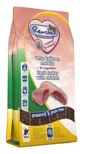 Renske Super Premium Kitten Frischer Truthahn Mit Huhn 1,5 KG