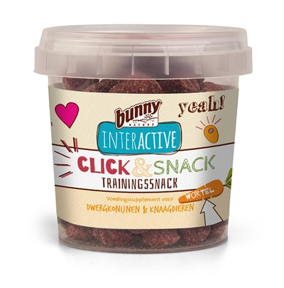Bunny Nature Häschen Natur Klick &amp; Snack Schulungensnack Karotte 25 GR