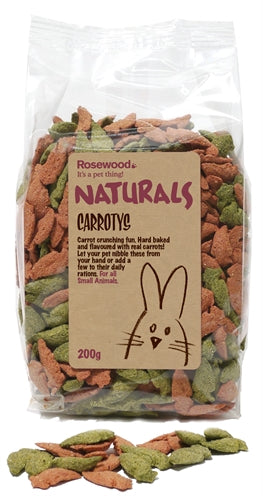 Naturals Rosenholz Naturals Karottenbonbons 200 GR
