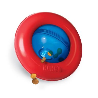 Kong Gyro Food Ball Rot / Blau KLEIN 12,5X12,5X7,5 CM