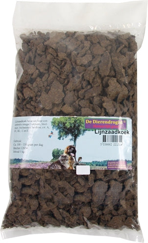 Dierendrogist Tierchemiker Leinsamenkeks 1 KG