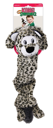 Kong Stretchezz Jumbo Schneeleopard XL 58X21X12 CM
