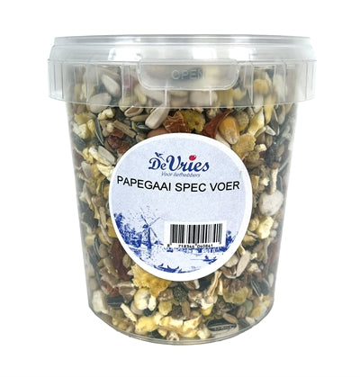 De Vries Das Gefrorene Papageienfutter