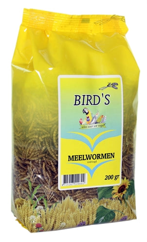 Markenlos Mehlwürmer Getrocknet 200 GR