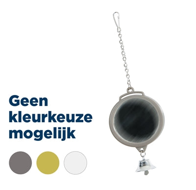 Zolux Spiegel Rund Mit Glocke Sortiert 5,5X1X16,5 CM
