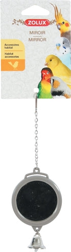 Zolux Spiegel Rund Mit Glocke Sortiert 5,5X1X16,5 CM