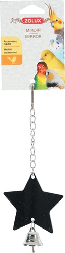Zolux Spiegelstern Metall Mit Glocke Sortiert 7,5X1X18 CM