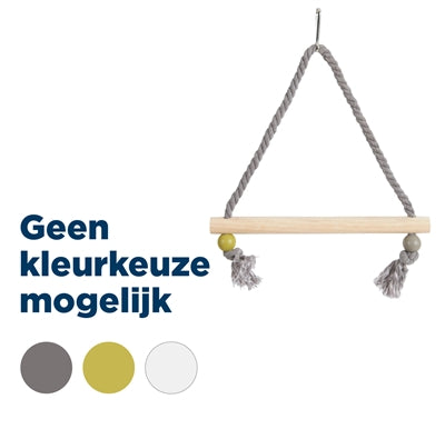 Zolux-Schaukelholz Mit Seil Sortiert 22X1,5X27 CM