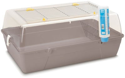 Savic Kunststoffkäfig Rotes Meerschweinchen Grau 70X45X31 CM