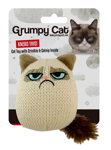 Grumpy Cat Stricken Pouncey Katzenspielzeug 8X6X5 CM
