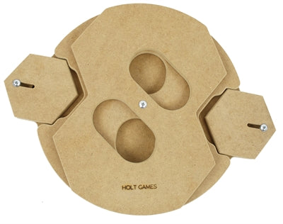 Holt Games Holt-Spiele Spot-Aktivität Spiel Holz 31,5X31,5X5 CM