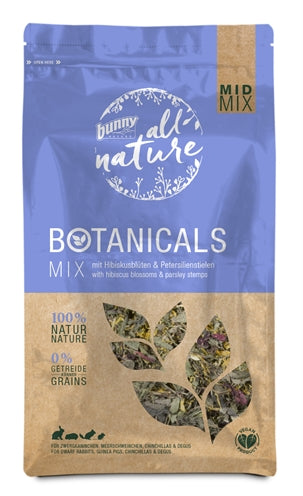 Bunny Nature Hase Natur Botanik Midi Mix Hibiskusblüte / Petersilienstängel 150 GR