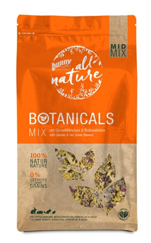Bunny Nature Hase Natur Botanik Midi-Mix Gänseblümchen / Rotkleeblüte 120 GR