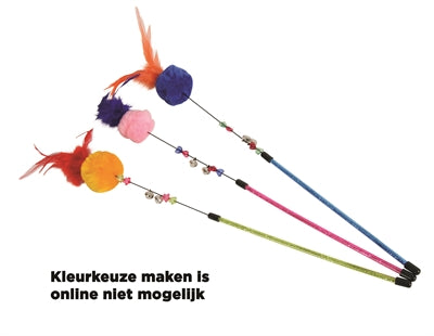 Zolux Cat Pole Pompon Assorti 5.5X5.5X54 CM
