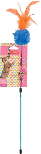 Zolux Cat Pole Pompon Assorti 5.5X5.5X54 CM